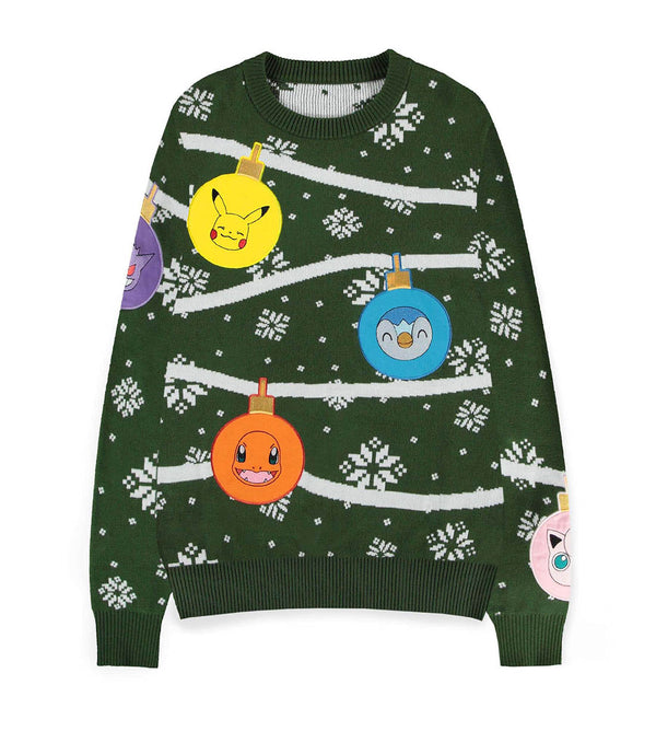 Pokémon Weihnachtspullover Xmas Baubles