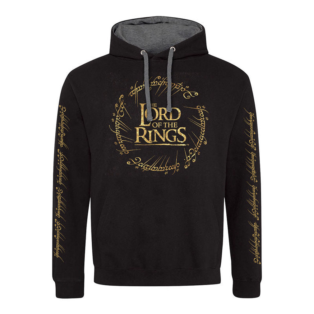 Der Herr Der Ringe Kapuzenpullover Gold Foil Hoodie