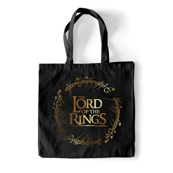 Der Herr Der Ringe Shoppertasche Gold Foil Tote Bag