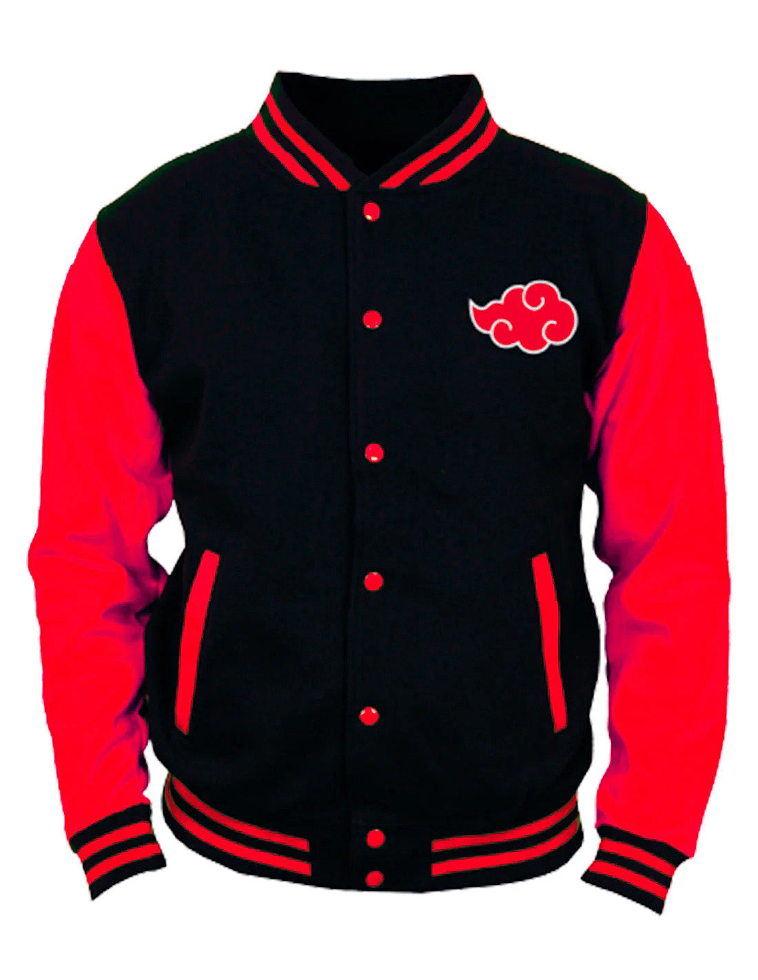 Naruto Collegejacke Akastuki Cloud