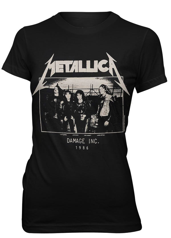 Metallica T-Shirt Master Of Puppets Photo Damage Inc Tour