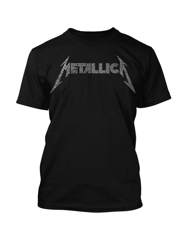 Metallica T-Shirt 40th Anniversary Songs Logo