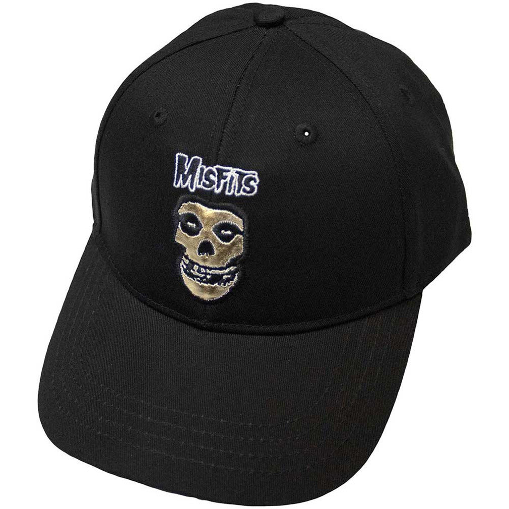 Misfits Baseball Cap Logo & Gold Fiend