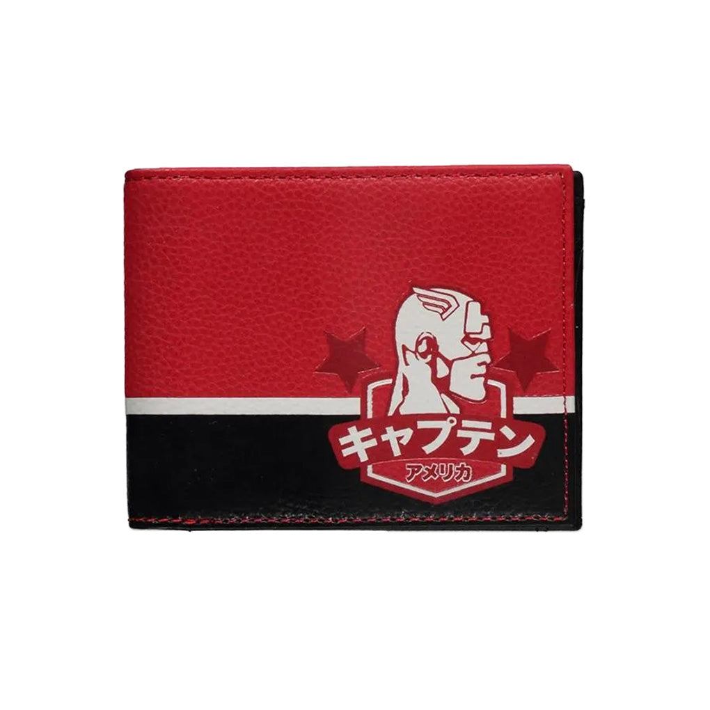 Captain America Geldbörse Japanese Logo