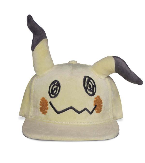 Pokémon Snapback Cap Mimigma Mimikyu Plush Face