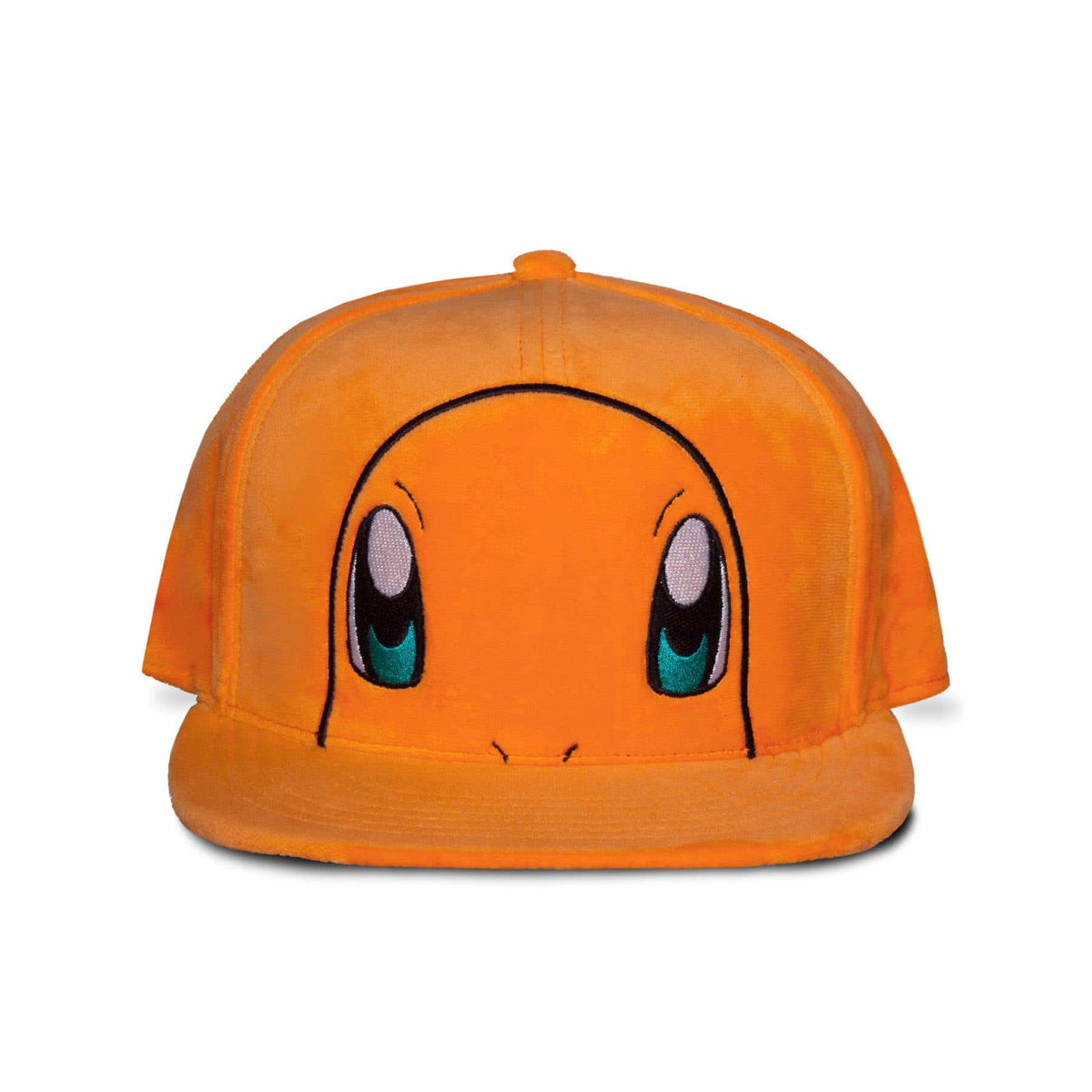 Pokémon Snapback Cap Glumanda Charmander Eyes Plush