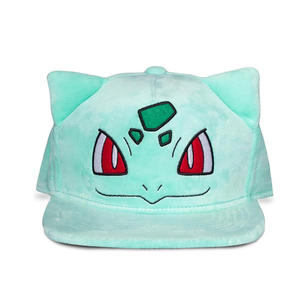 Pokémon Snapback Cap Bulbasaur Plush Bisasam