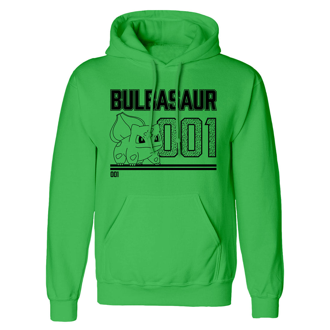 Pokémon Kapuzenpullover Bulbasaur Bisasam Line Art