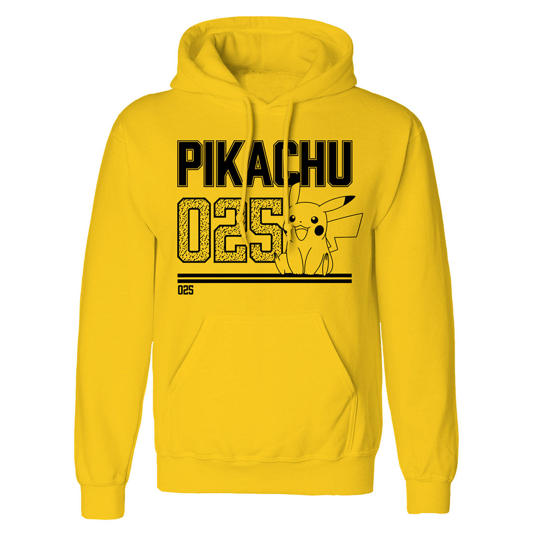 Pokémon Kapuzenpullover Pikachu Line Art