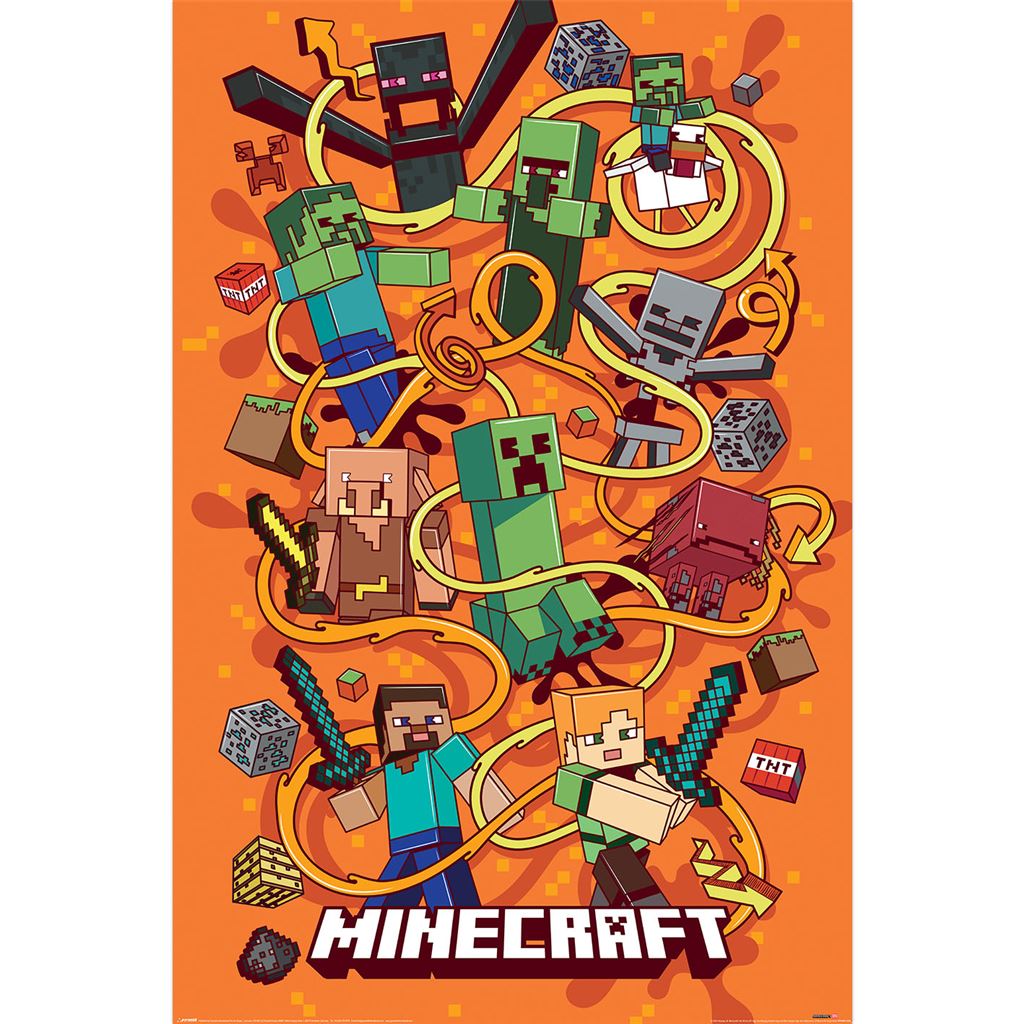 Minecraft Poster Funtage Montage