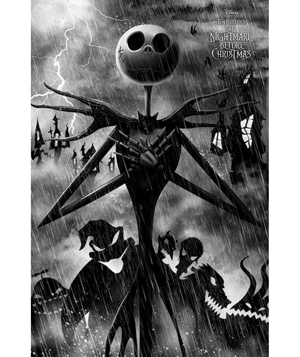 The Nightmare Before Christmas Poster Storm