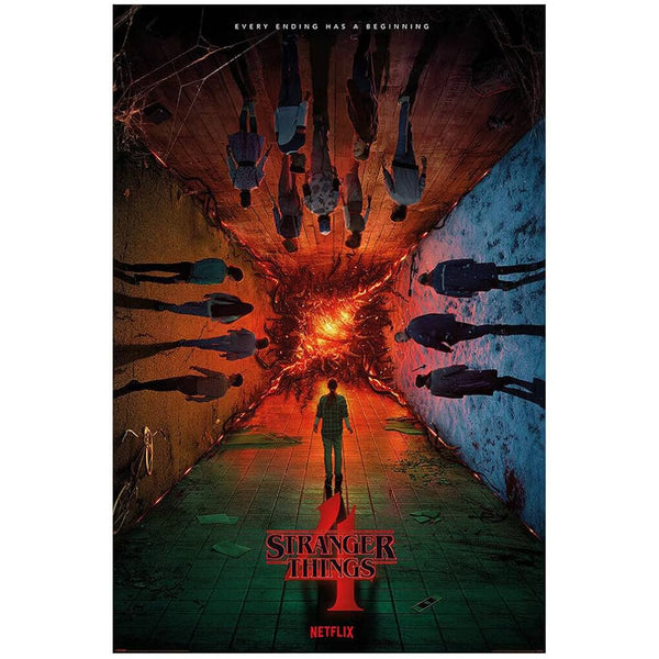 Stranger Things Poster Every Ending Has A Beginning