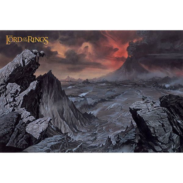 Der Herr Der Ringe Poster Mount Doom