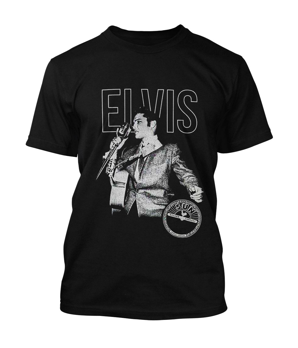Elvis Presley T-Shirt Live Portrait