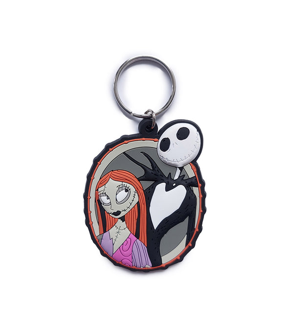 The Nightmare Before Christmas Schlüsselanhänger Jack & Sally Keyring