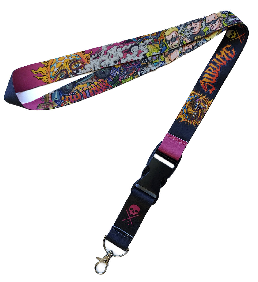 Sullen Clothing X Sublime Schlüsselanhänger Short Bus Lanyard