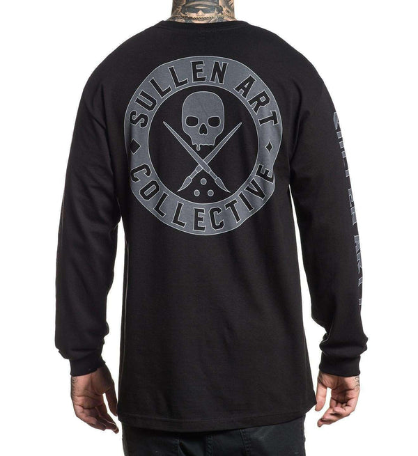 Sullen Clothing Langarmshirt Badge Of Honour Schwarz