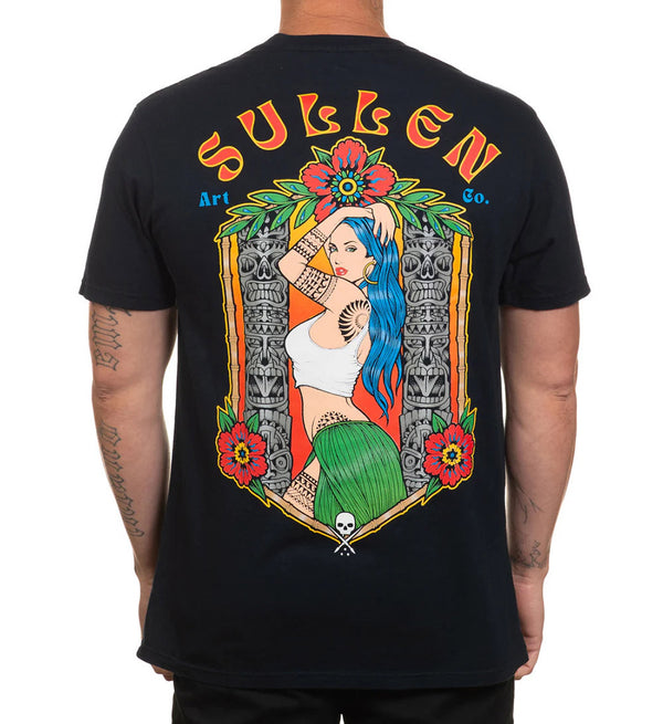 Sullen Clothing T-Shirt Tiki Pin Up