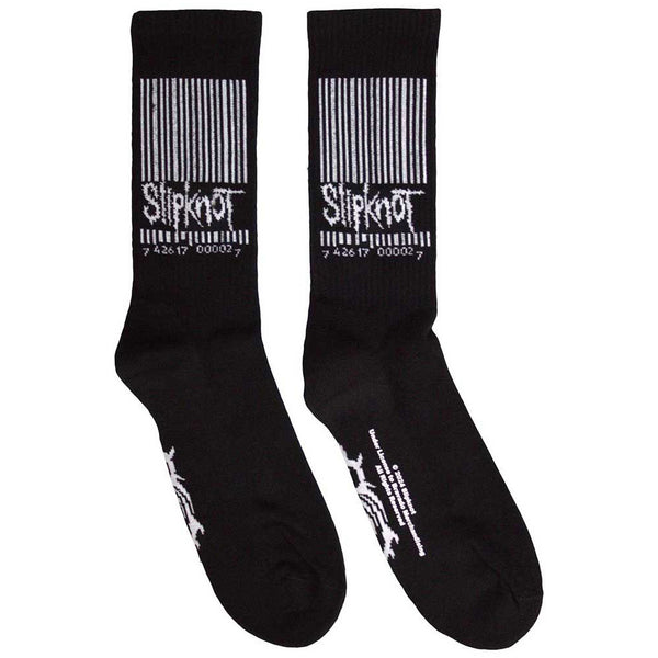 Slipknot Socken Barcode & Tribal