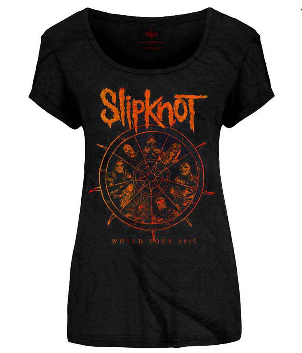Slipknot T-Shirt The Wheel (Front & Back Print)
