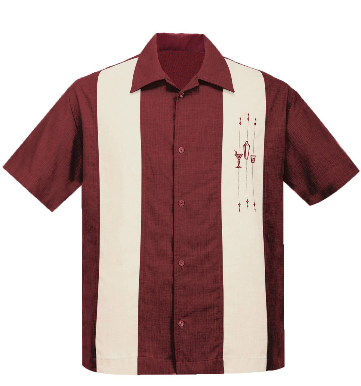 Steady Clothing Hemd The Shake Down Ruby Cream