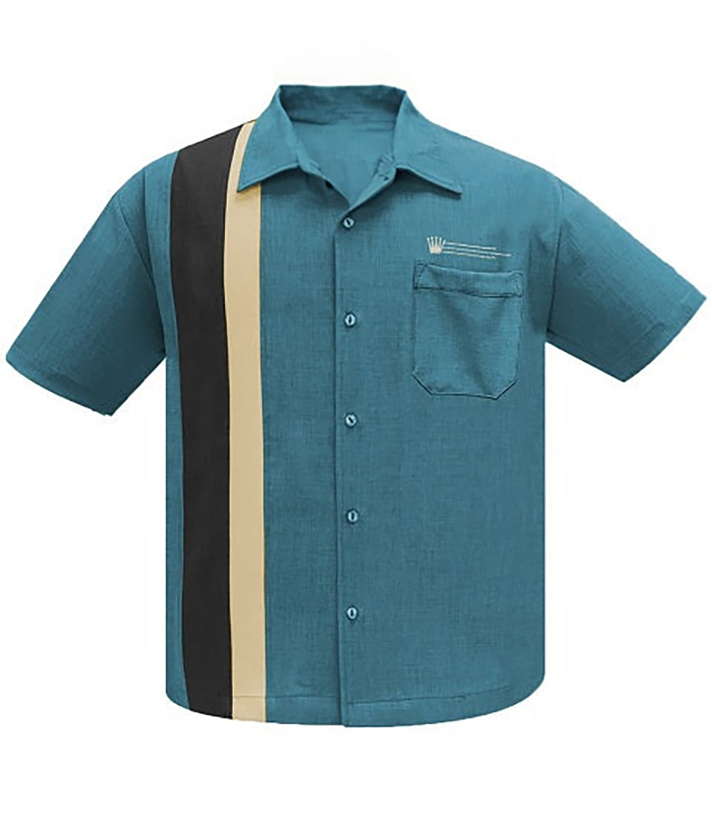 Steady Clothing Hemd V8 The Alexander Teal