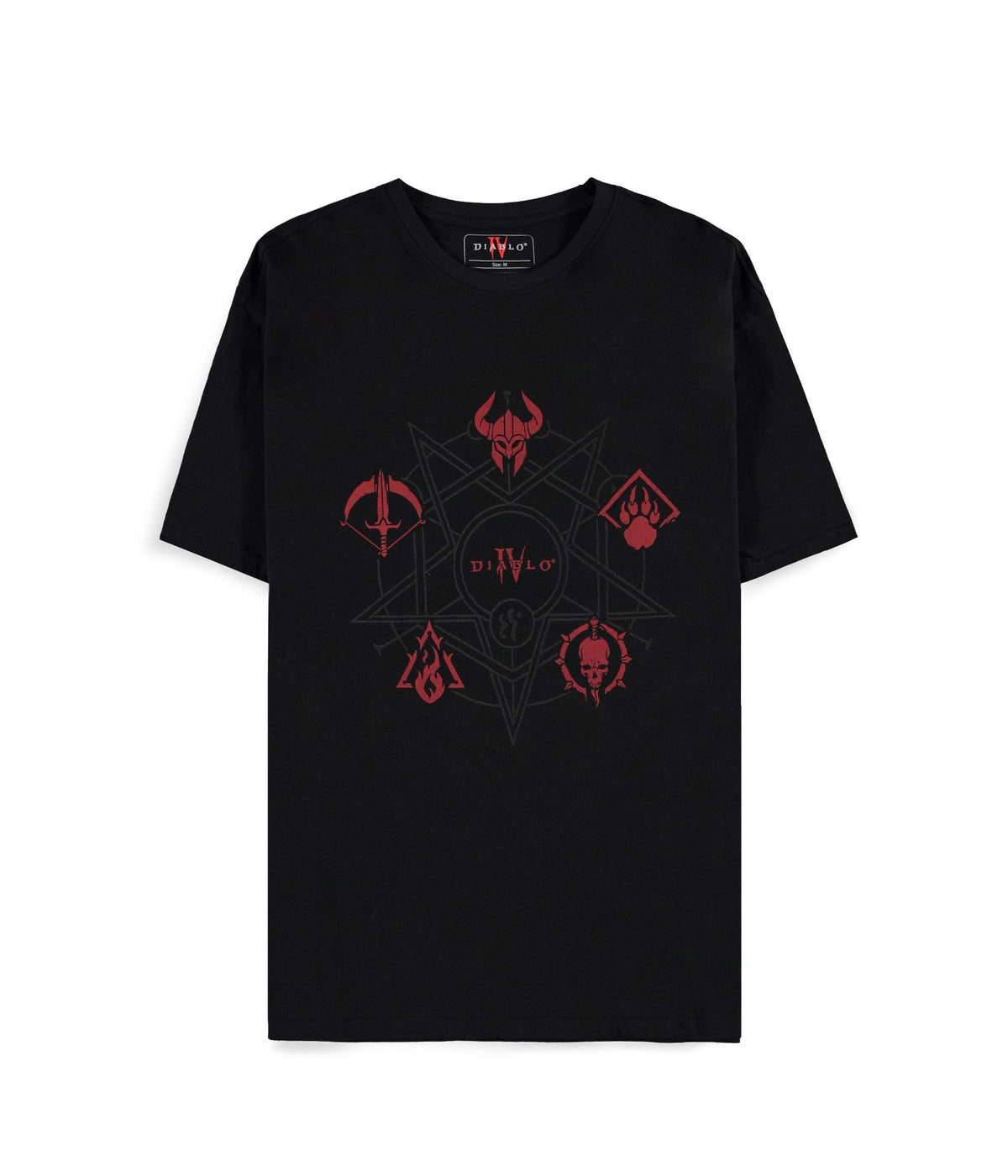 Diablo IV T-Shirt Class Icons