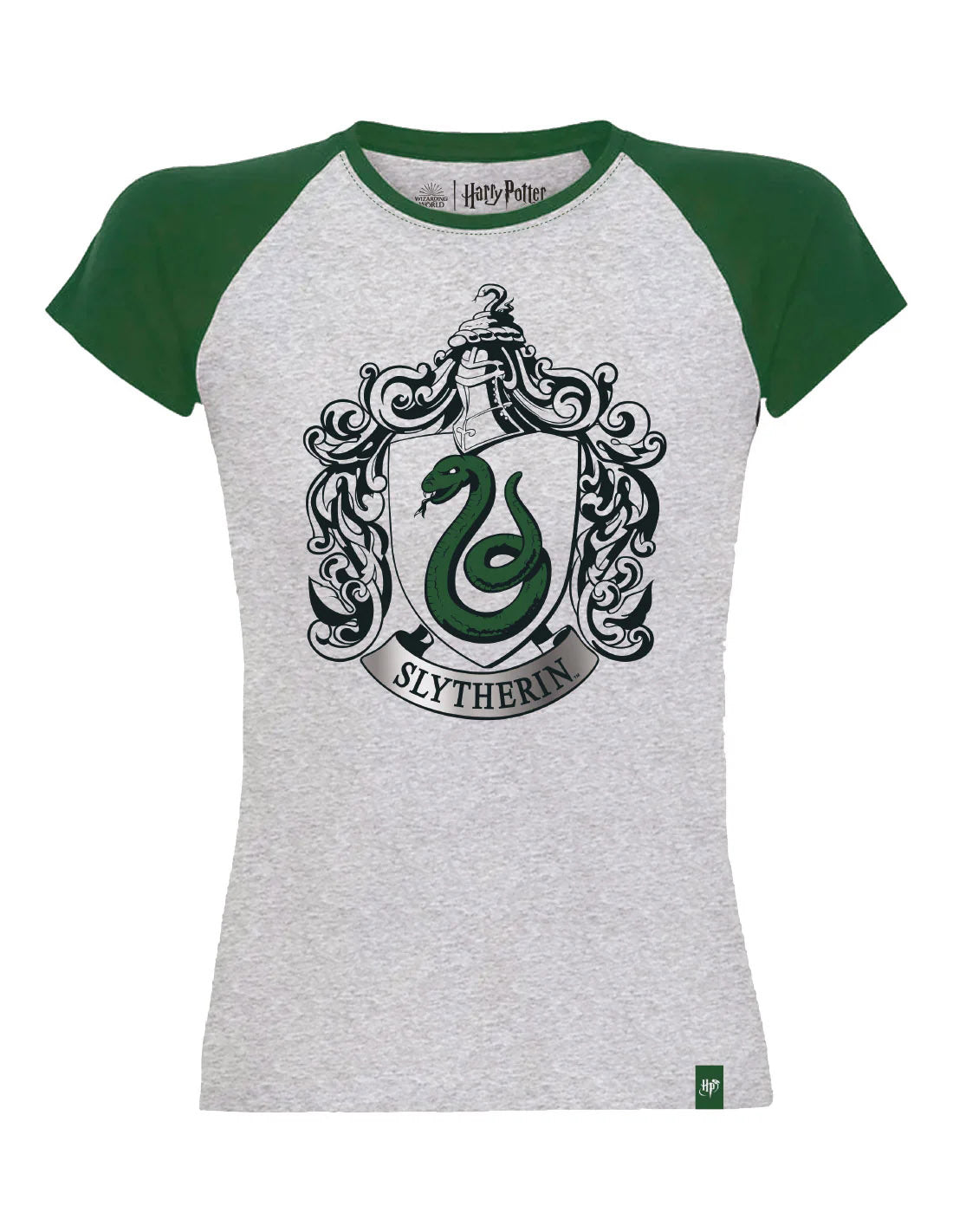 Harry Potter T-Shirt Slytherin Raglan