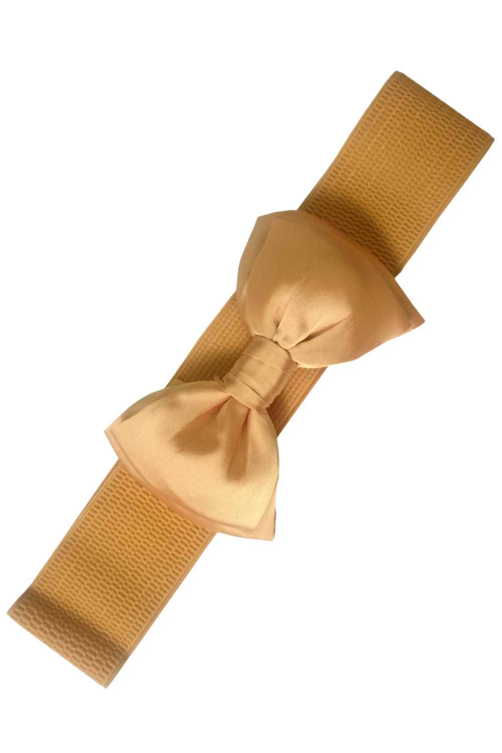Banned Retro Gürtel Bella Schleife Mustard