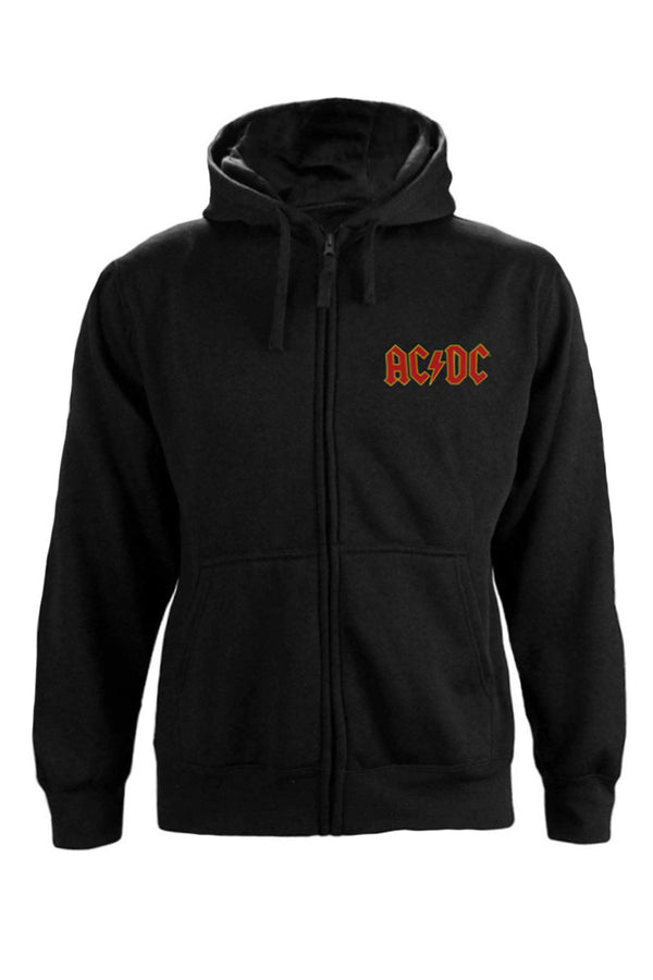 AC/DC Kapuzenjacke Logo Print
