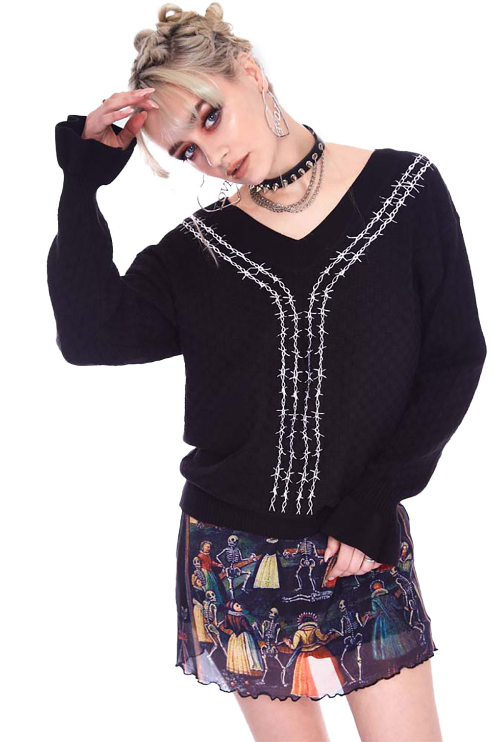 Jawbreaker Pullover Barbed Wire