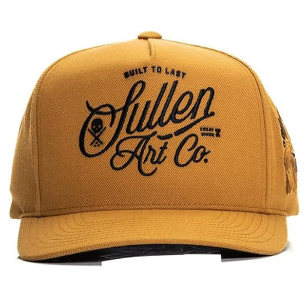 Sullen Clothing Snapback Cap Stack Script Camel