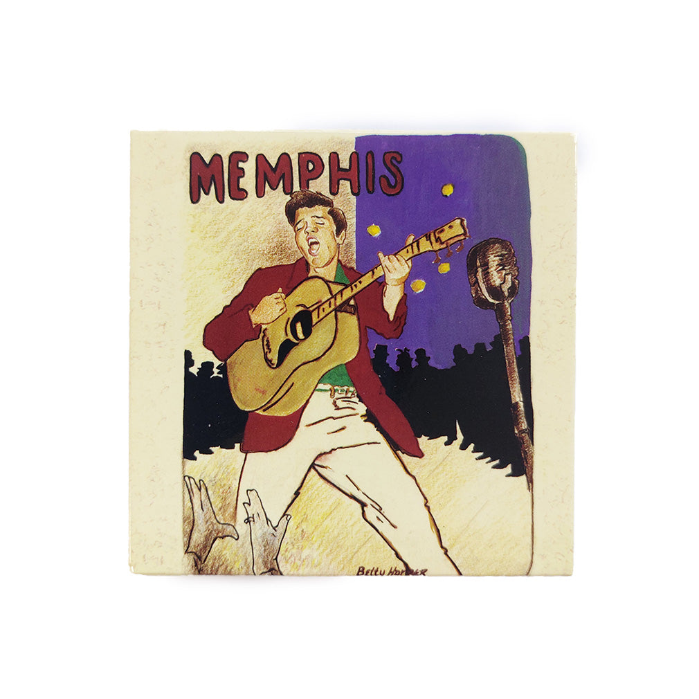 Elvis Presley Kühlschrankmagnet Memphis Magnet
