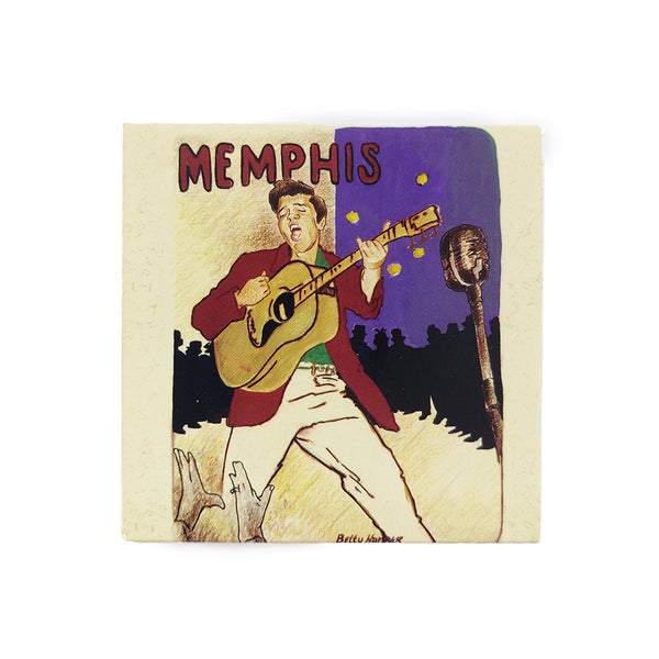 Elvis Presley Kühlschrankmagnet Memphis Magnet