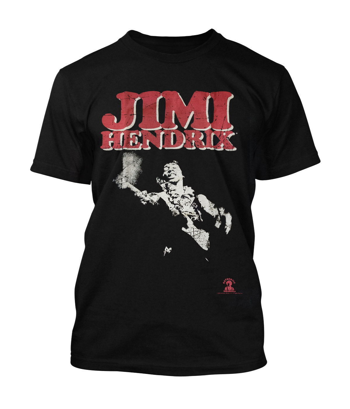 Jimi Hendrix T-Shirt Block Logo