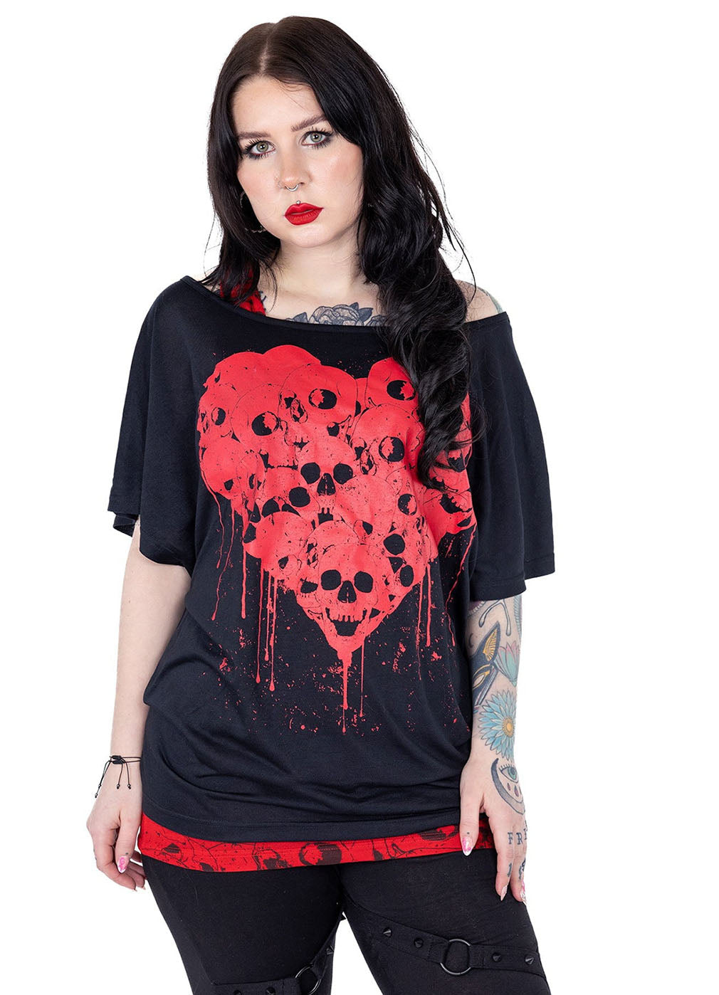 Heartless Top Skull Heart