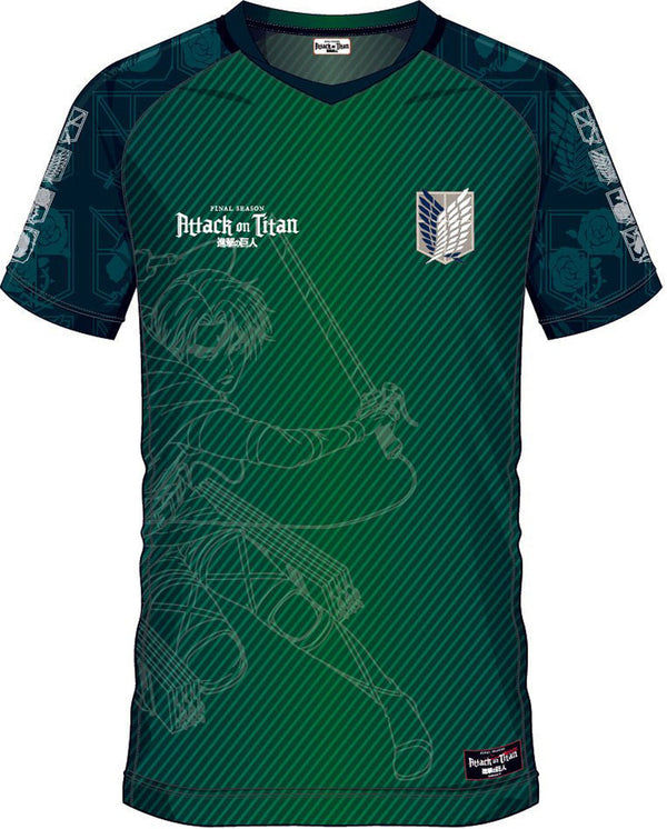 Attack On Titan Trikot Scout Regiment 09 Soccer Jersey