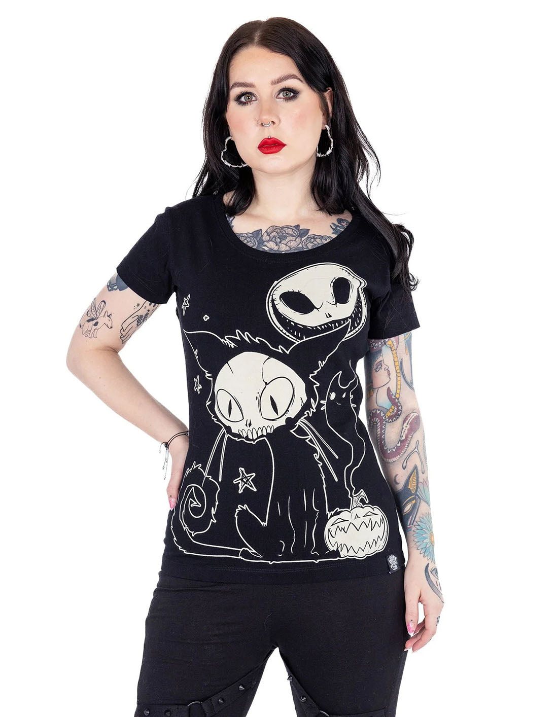 Cupcake Cult T-Shirt Spooky Cat