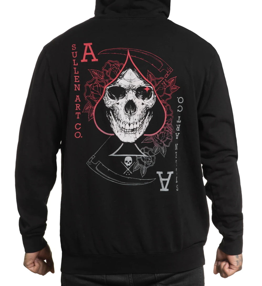 Sullen Clothing Kapuzenpullover Drawing Dead