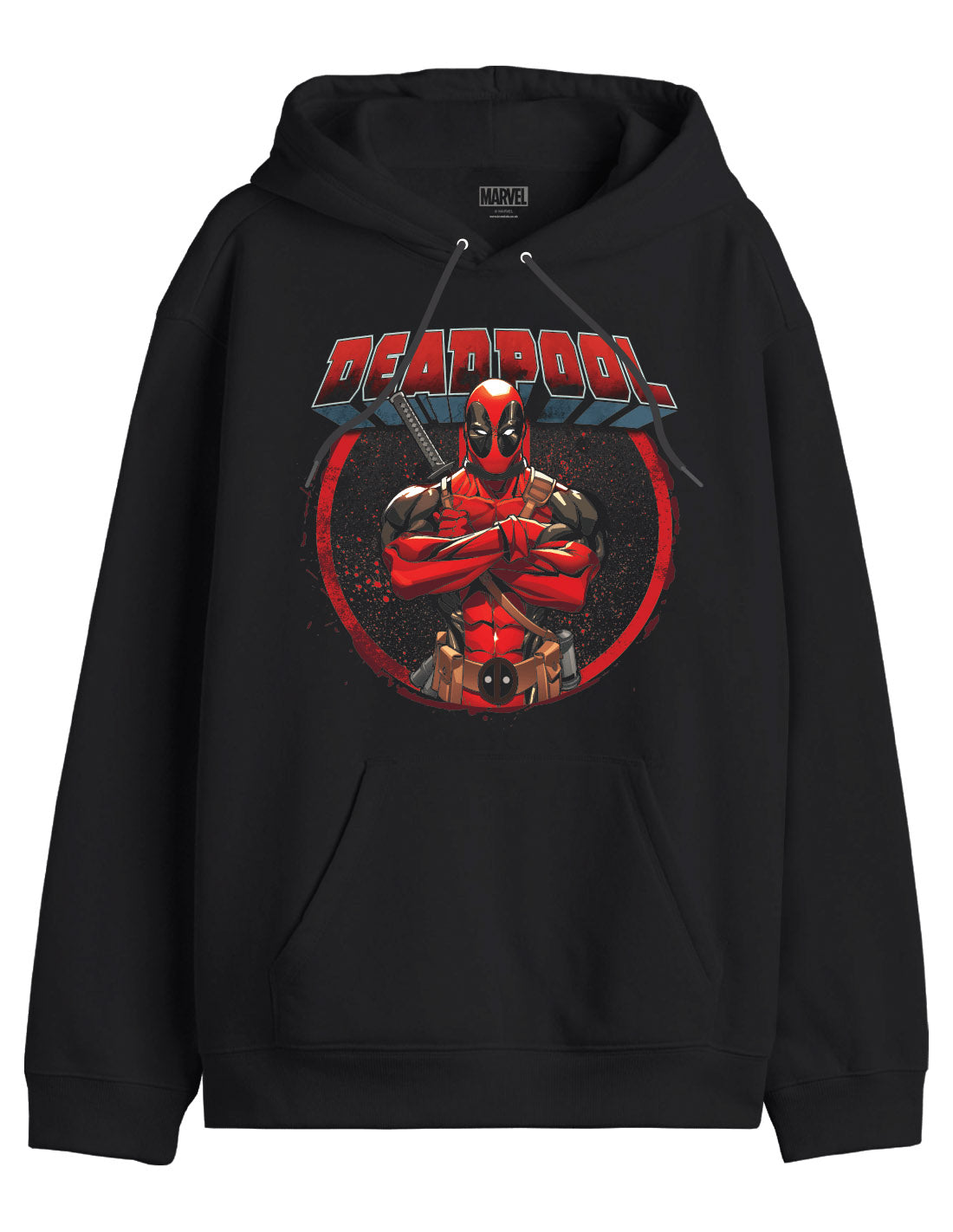 Deadpool Kapuzenpullover Logo Pose Hoodie