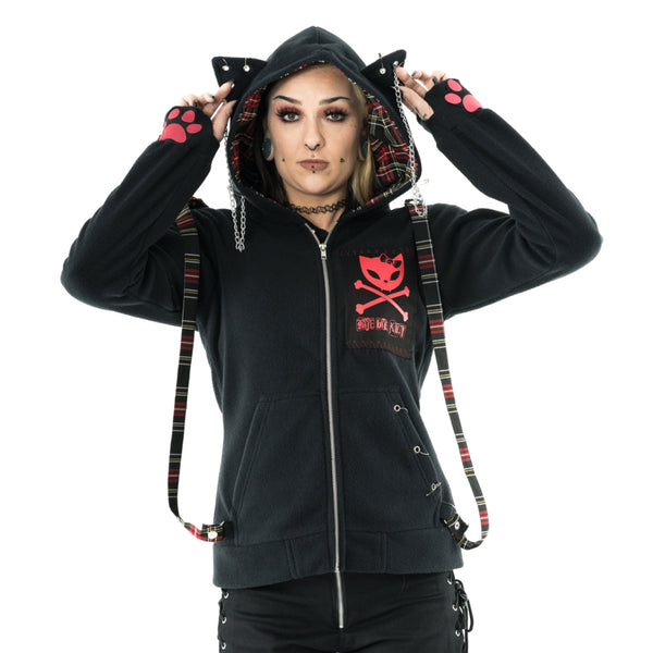 Bye Bye Kitty Kapuzenjacke Trinity Hood