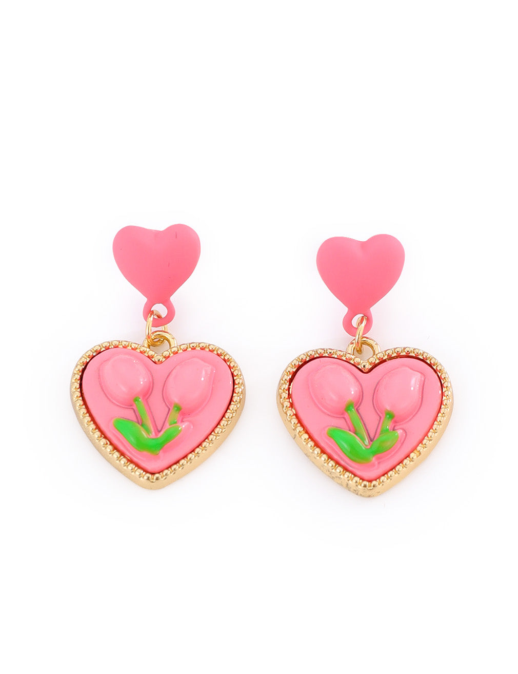 Voodoo Vixen Ohrringe Tulip Heart