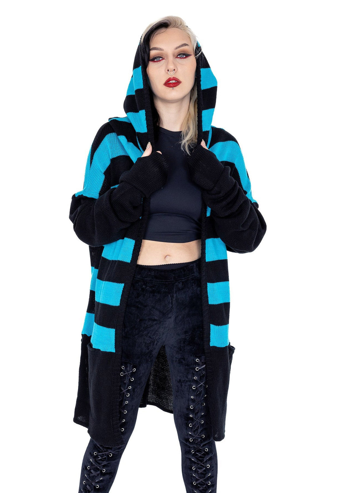 Heartless Strickjacke Willa Cardigan Blau