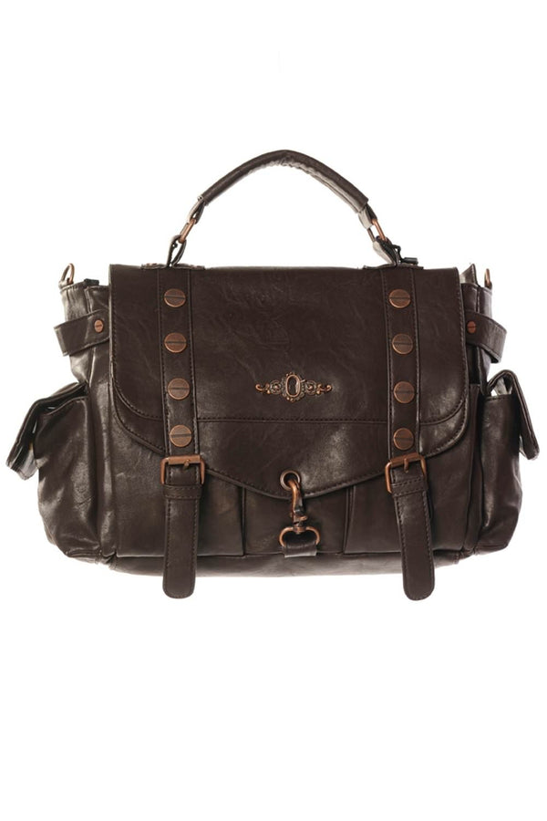 Banned Alternative Schultertasche Brown Copper
