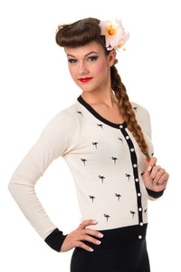 Banned Retro Strickjacke Golden Touch Cardigan