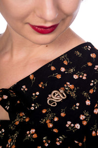 Banned Retro Brosche Slithering Snake