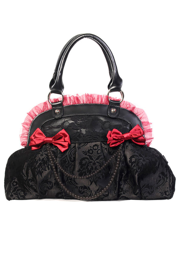Banned Alternative Handtasche Reinvention Black-Burgundy