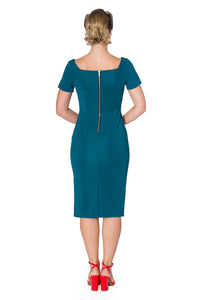 Banned Retro Bleistiftkleid She's The One Dress Teal