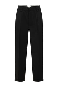 Banned Retro Hose Get In Line Schwarz
