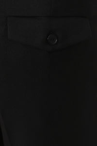 Banned Retro Hose Get In Line Schwarz